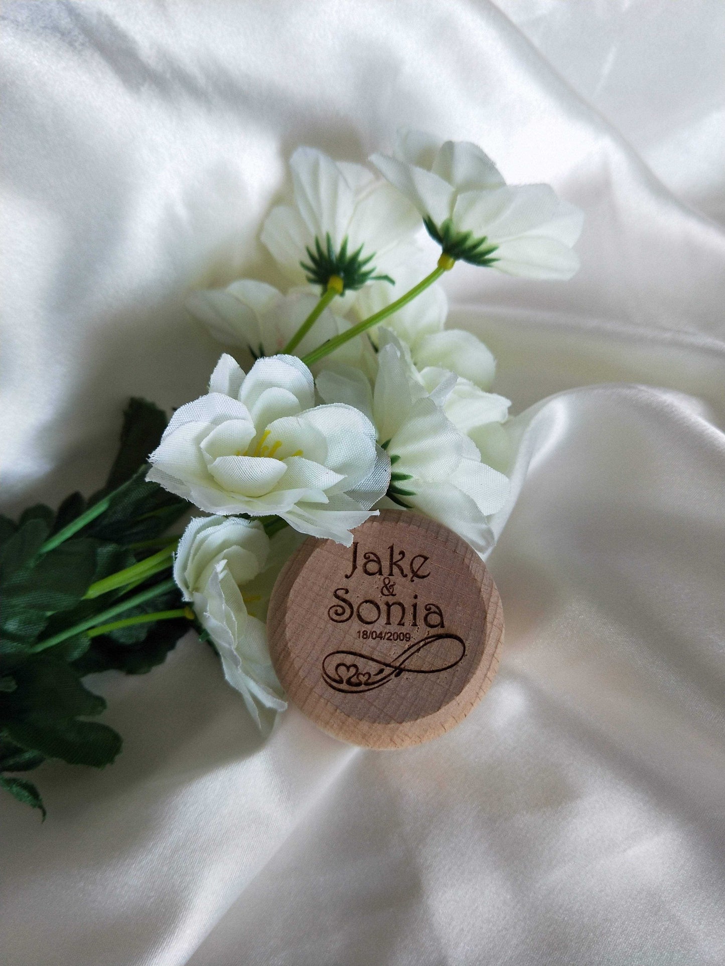 Ring Bearer Box - Wooden Ring Box