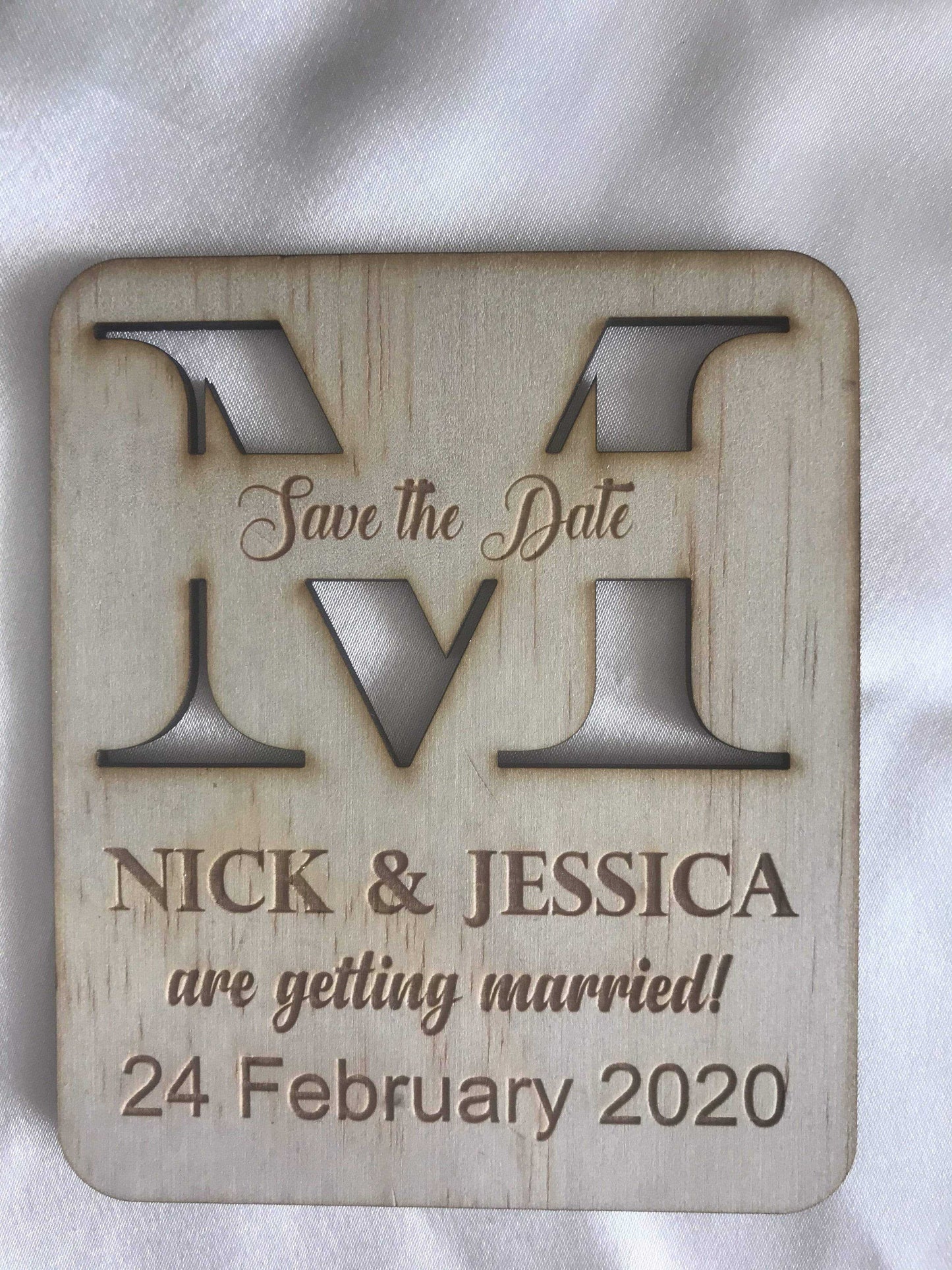 Save the date magnet - Getting Married - Bridal Delights