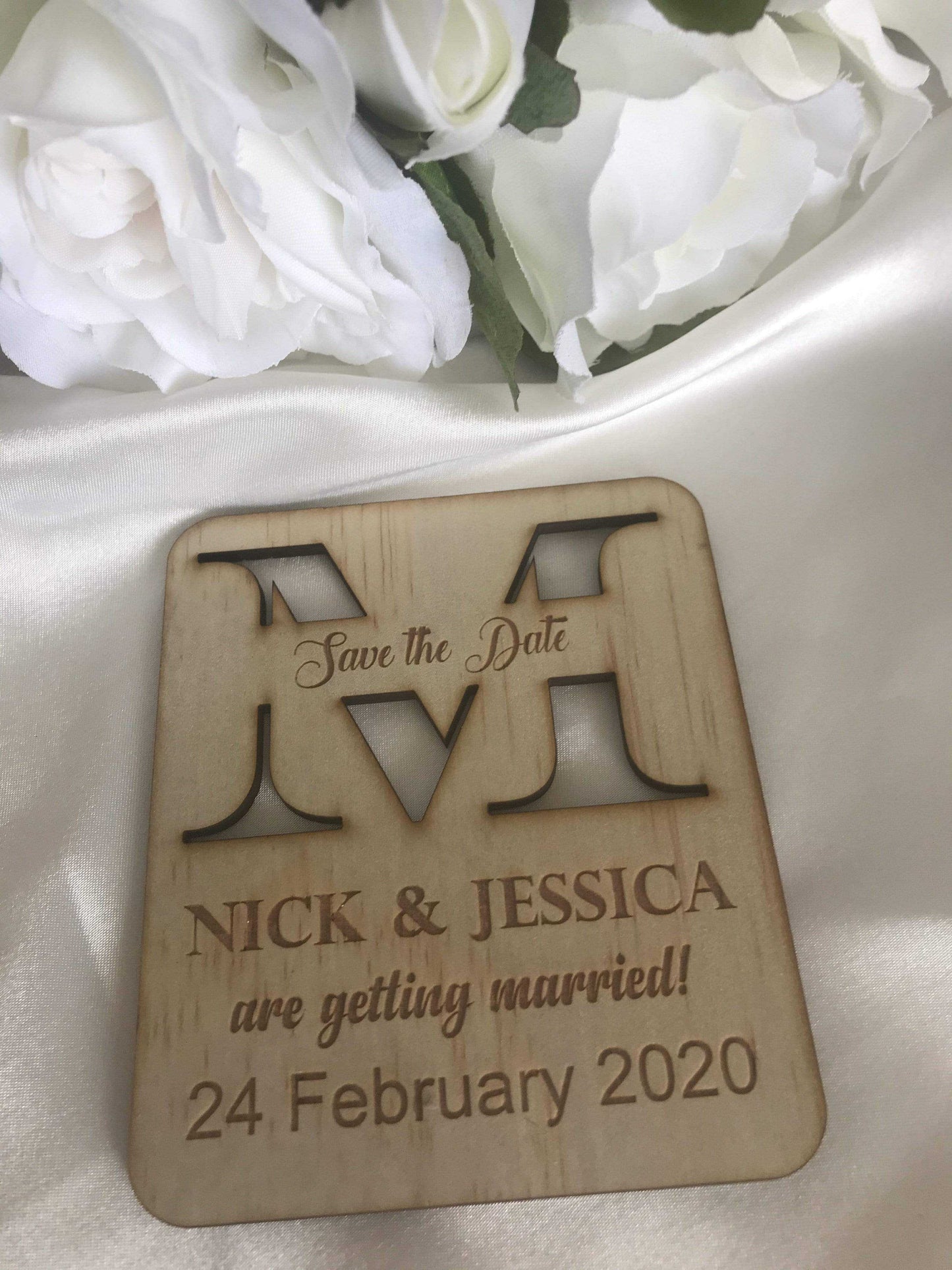 Save the date magnet - Getting Married - Bridal Delights