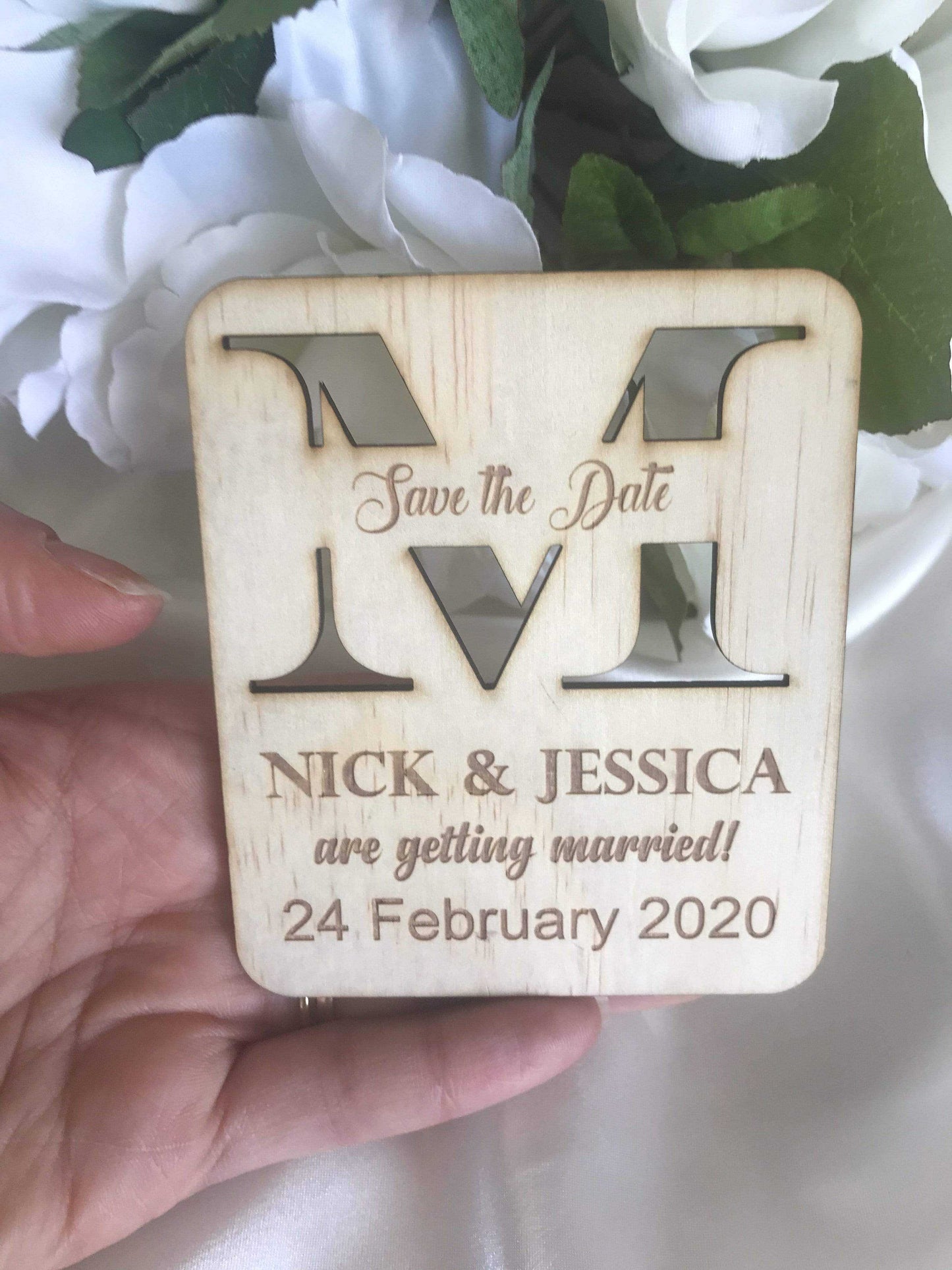 Save the date magnet - Getting Married - Bridal Delights