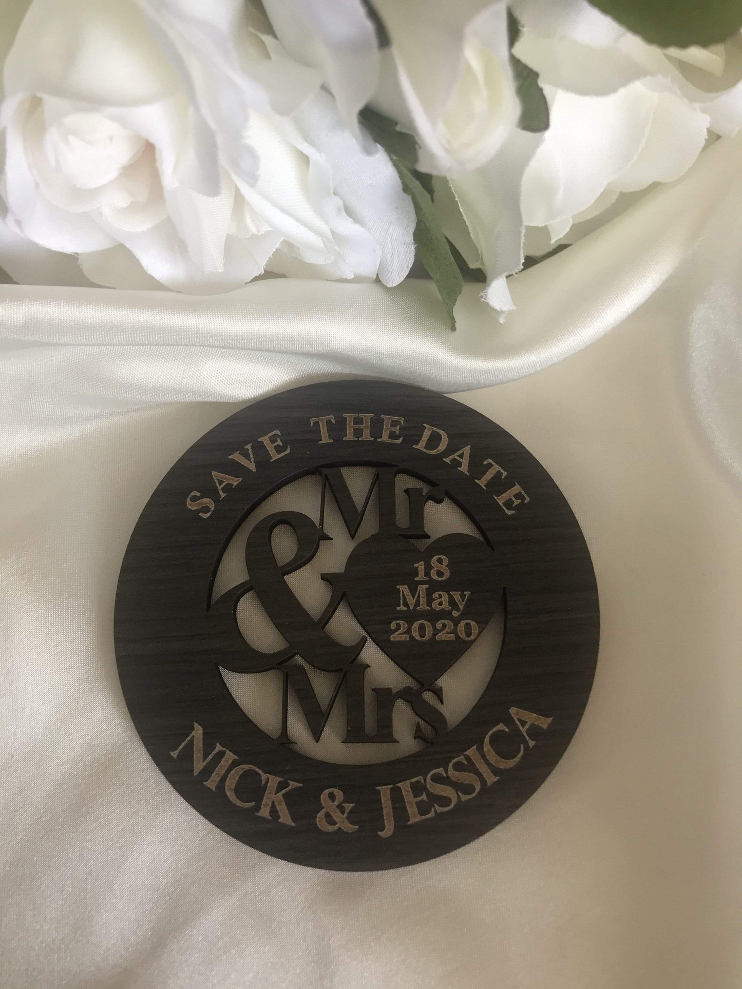 Save the date magnet - Mr & Mrs - Bridal Delights