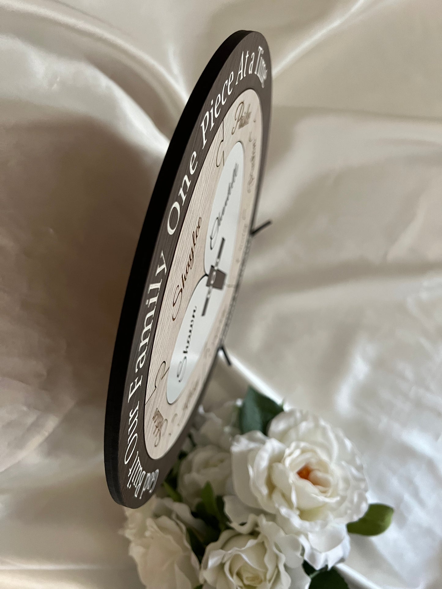 Unity Puzzle - Brown design with Christian Cross - Bridal Delights