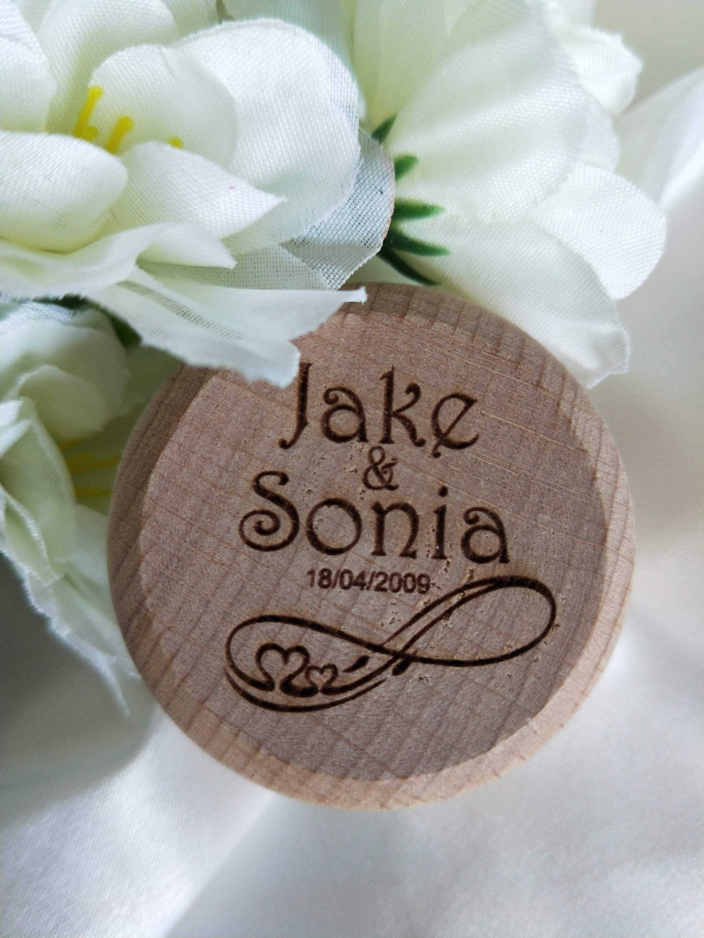 Ring Bearer Box - Wooden Ring Box