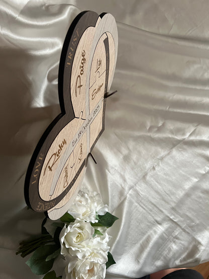 Wedding Unity Puzzle - Infinity Heart