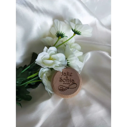 Ring Bearer Box - Wooden Ring Box