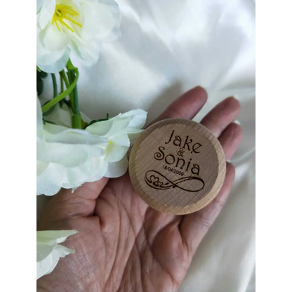 Ring Bearer Box - Wooden Ring Box