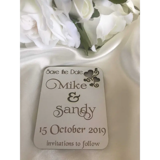 Save the date magnet - Invitations to follow