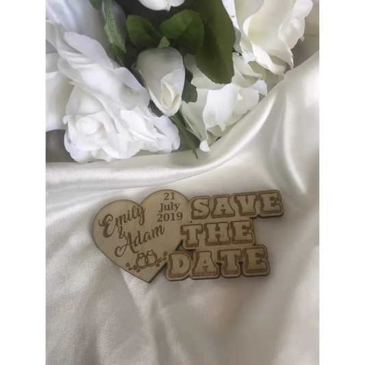 Save the date magnet - Love Heart