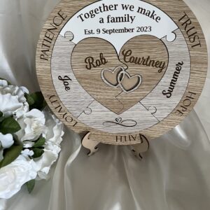 Blended Family Unity Puzzle – Wedding Ceremony Idea Bridal Delights
