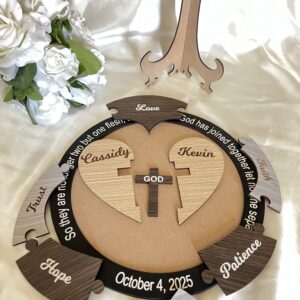 Christian Unity Ceremony Idea for the couple with core values Bridal Delights