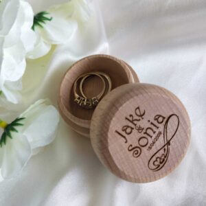 Ring Bearer Box – Wooden Ring Box Bridal Delights