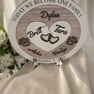Alternative to Candle Uniting Ceremony – Unity Puzzle with your Furry friends Bridal Delights