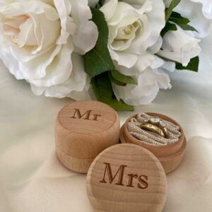 Ring Bearer Box – Mr and Mrs Set Bridal Delights
