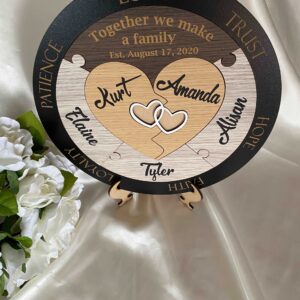 Unity Puzzle for Wedding – Hearts Bridal Delights