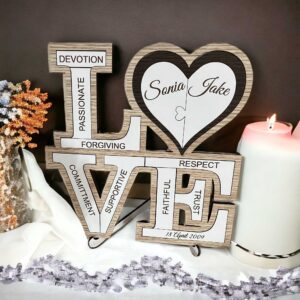 Alternative to Candle Uniting Ceremony – Unique Love Unity Puzzle Bridal Delights