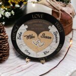 Unity Puzzle for Wedding - Hearts Image