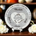 Custom Engraved Wedding Gifts - Unity Puzzle with Infinity Heart Image