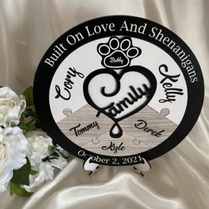 Unity Puzzle with Fun Outer Ring including your pet Bridal Delights