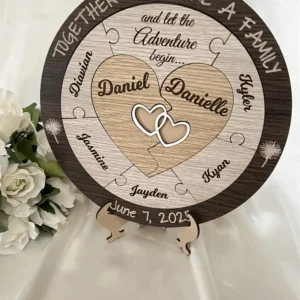 Blended Family Unity Alternative, Wedding Ceremony Puzzle, Unity Ceremony Idea Bridal Delights