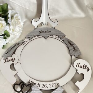 Unity Ceremony Idea – Unity Puzzle in White Bridal Delights