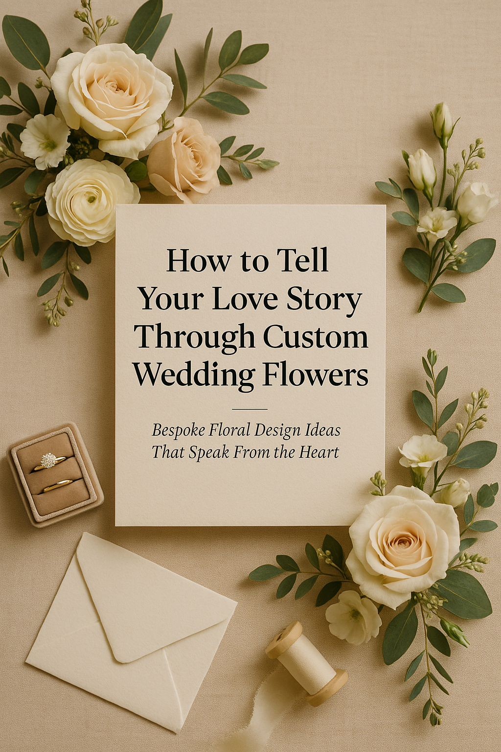 How to Tell Your Love Story Through Custom Wedding Flowers: Bespoke Floral Design Ideas That Speak From the Heart