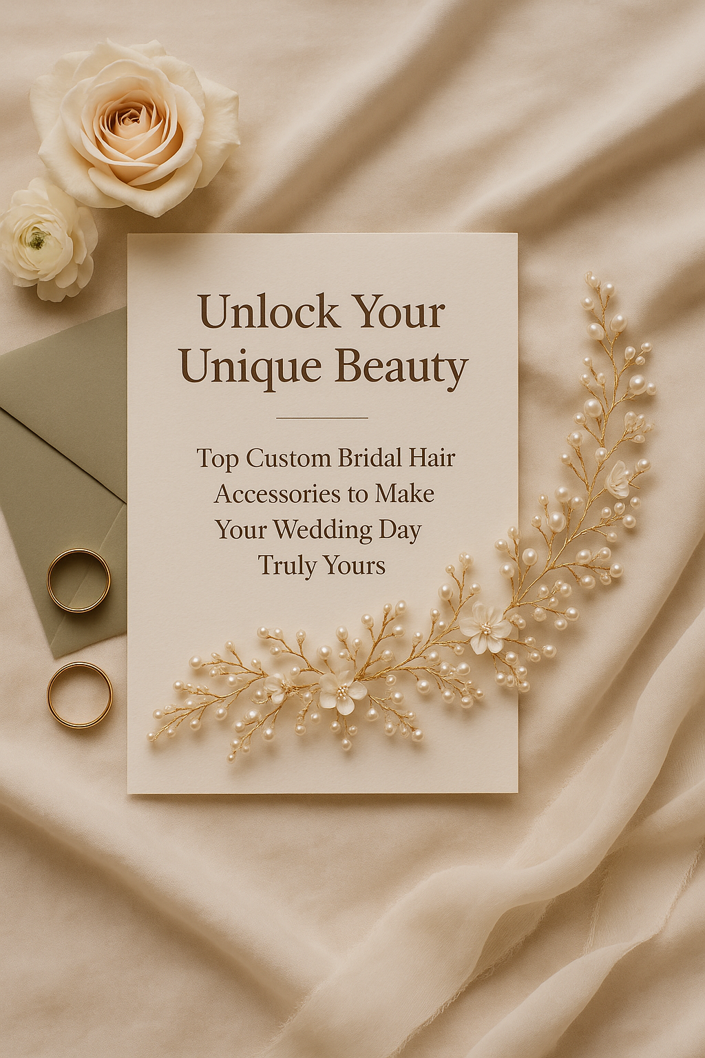 Top Custom Bridal Hair Accessories to Make Your Wedding Day Truly Yours: Unlock Your Unique Beauty
