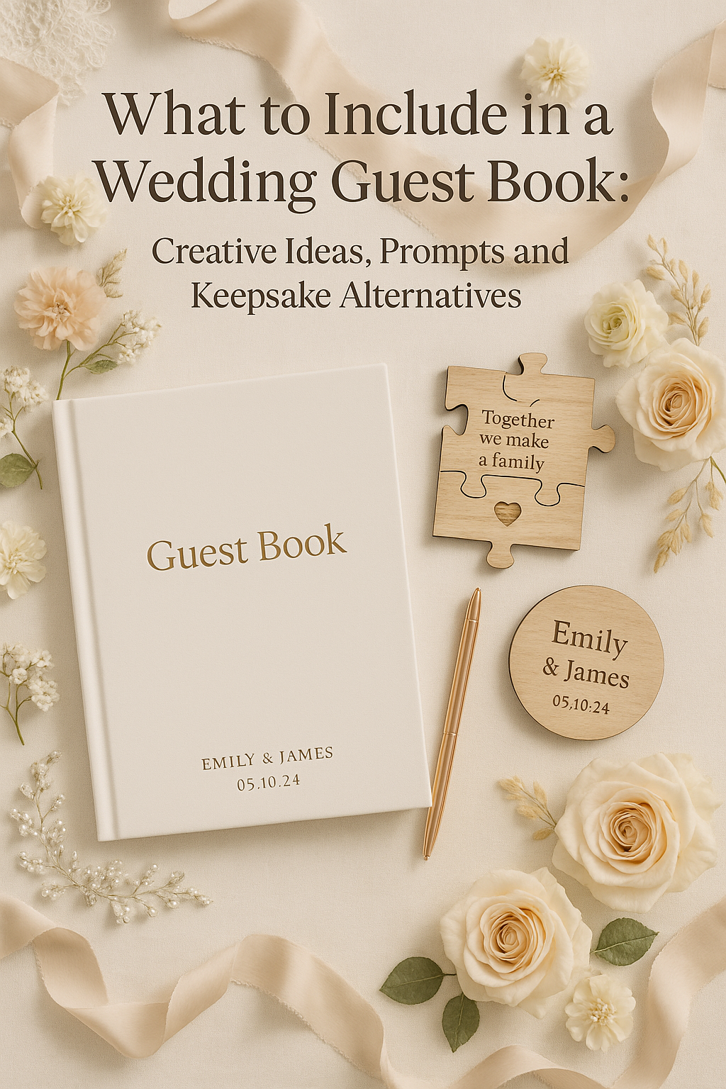 What to Include in a Wedding Guest Book: Creative Ideas, Prompts and Keepsake Alternatives